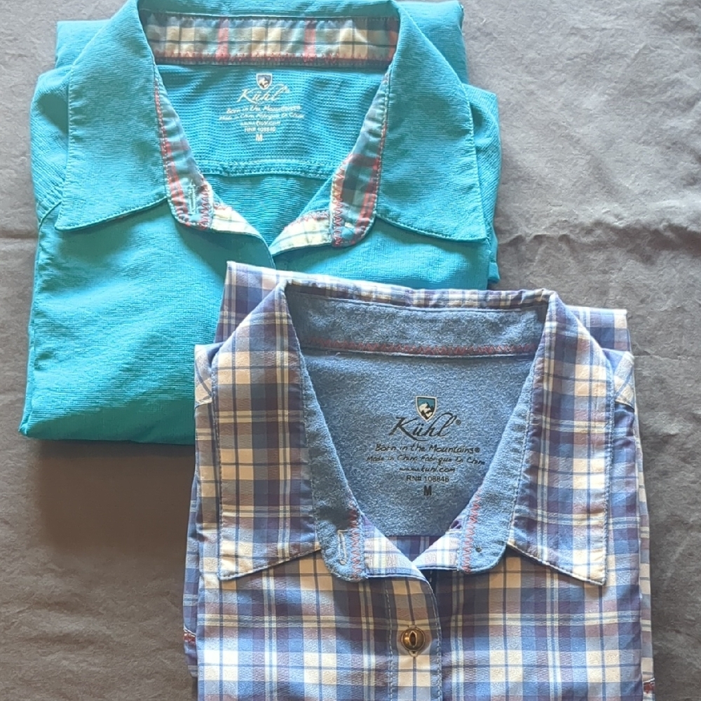Kuhl 2 shirts medium